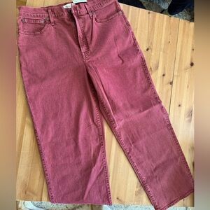 Madewell the perfectly vintage wide leg jean